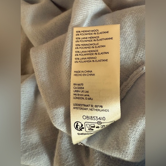 Anthropologie Maeve Merino Crew-Neck Sweater Size XL - Picture 12 of 12